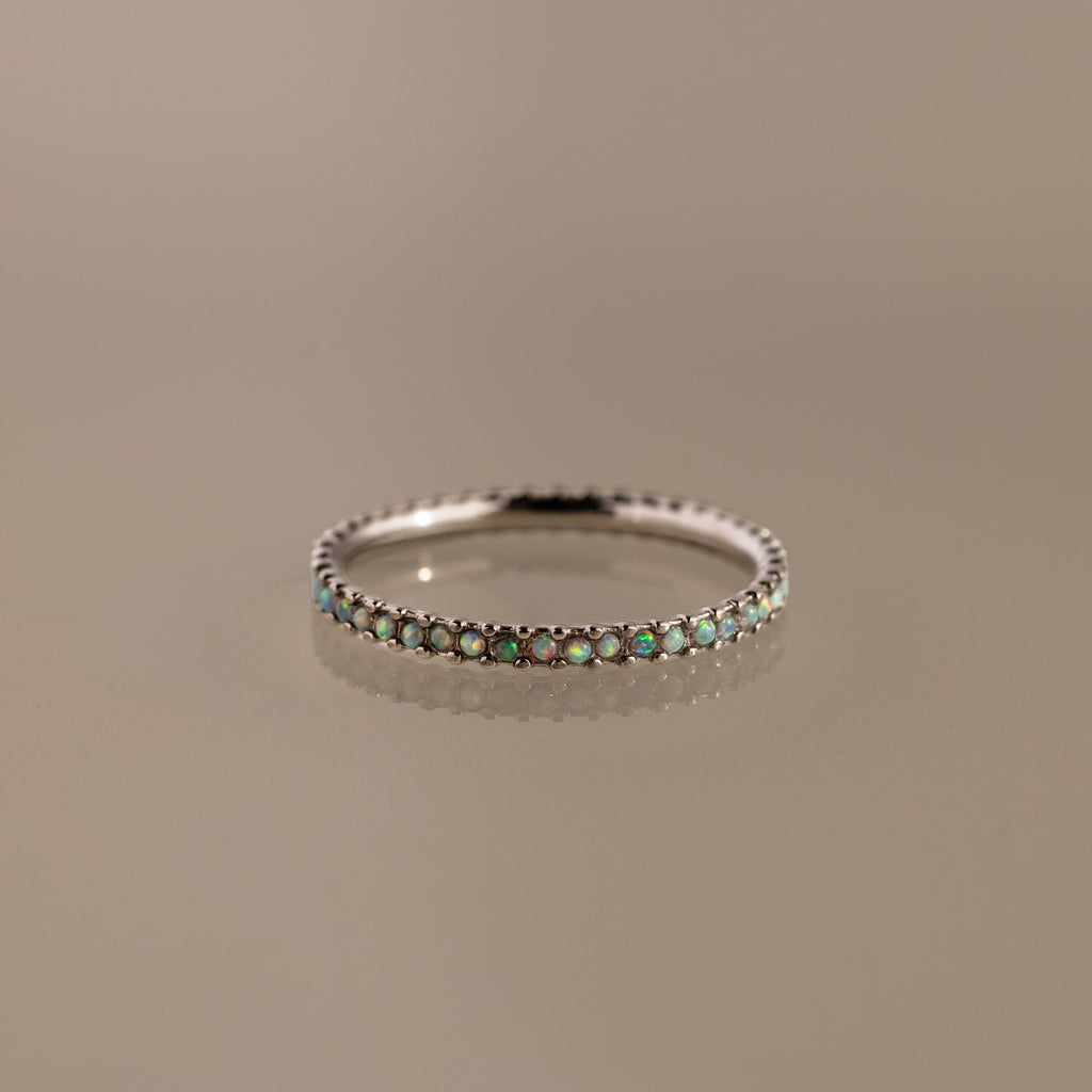 Eternity Opal Ring