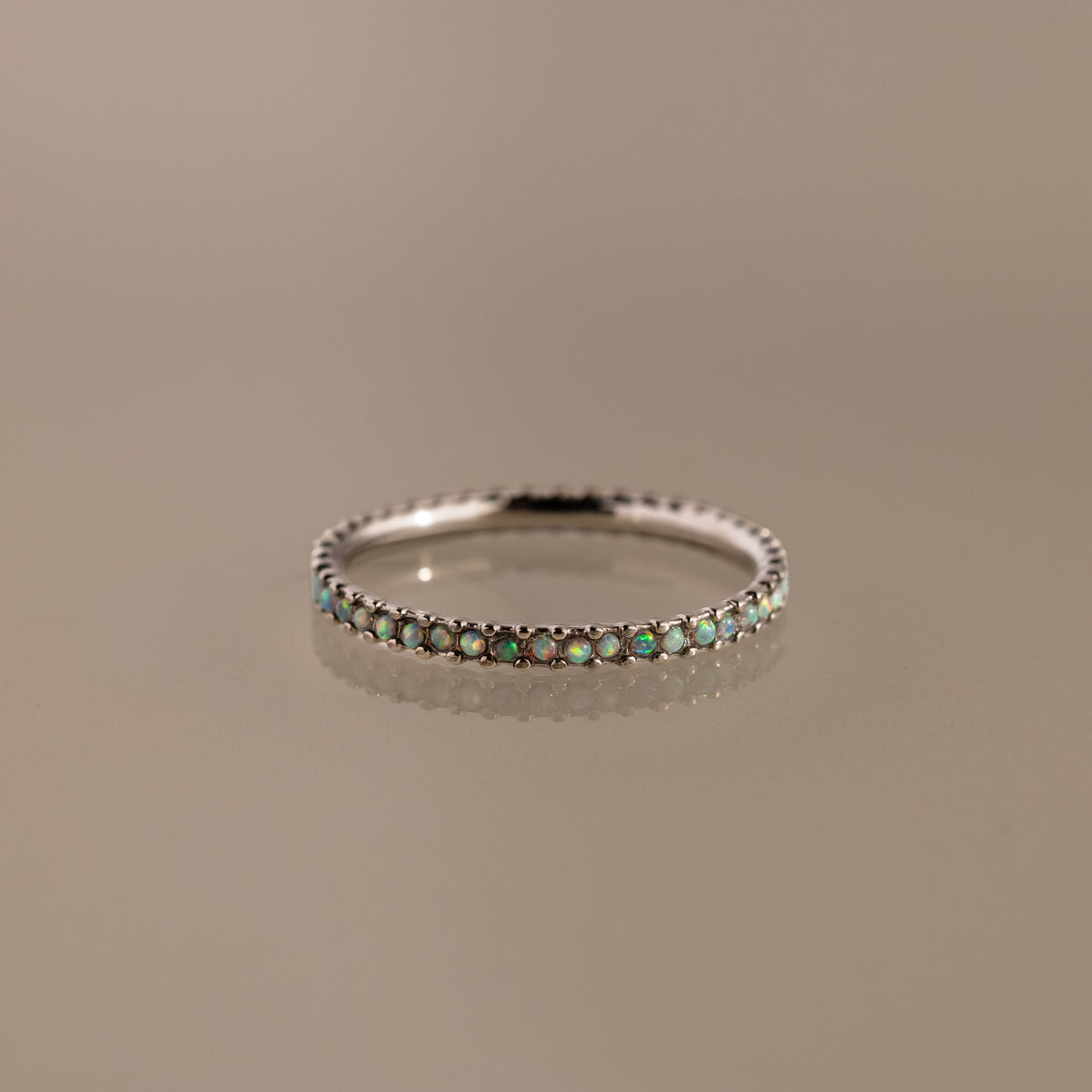 Eternity Opal Ring