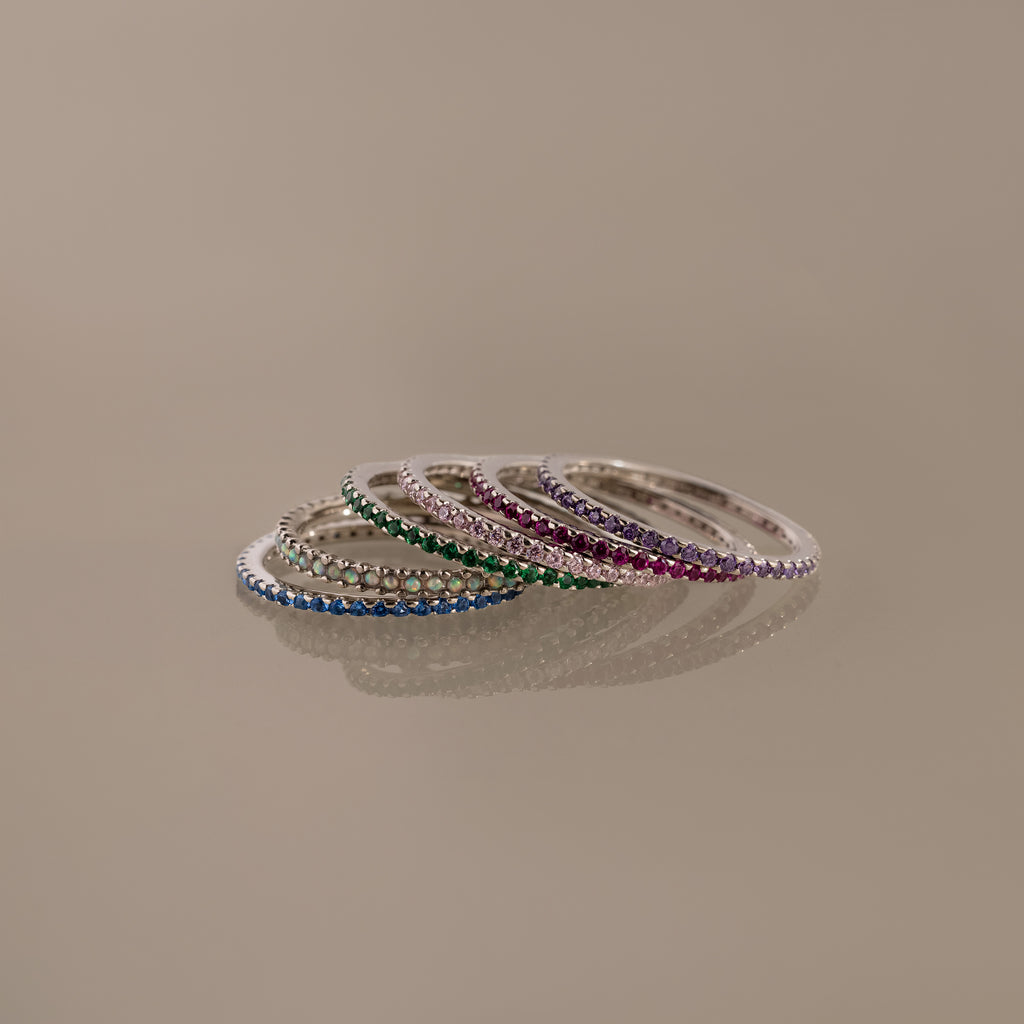 Eternity Birthstone Ring