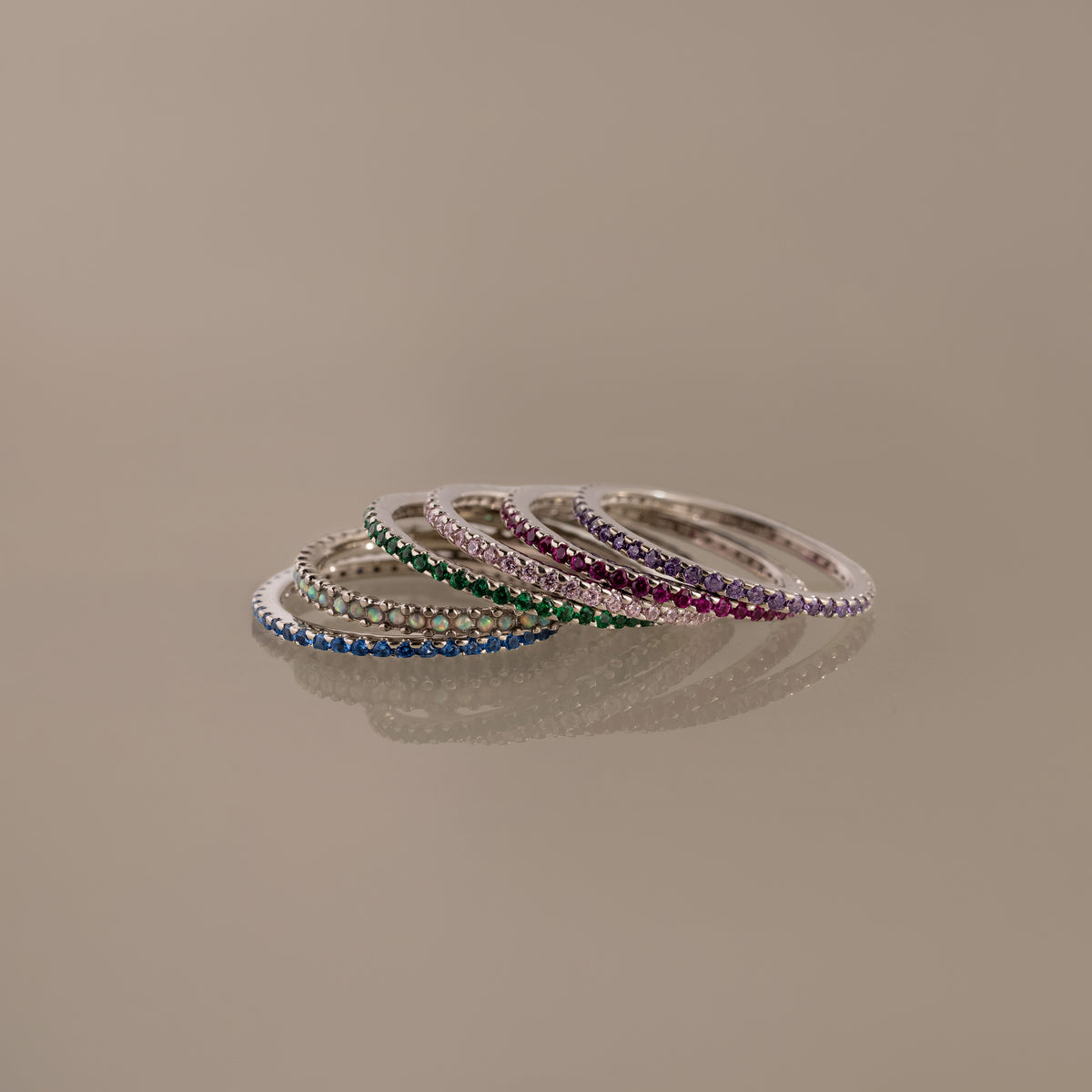 Eternity Birthstone Ring