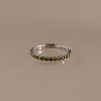 Eternity Tennis Peridot Ring