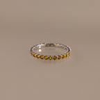 Eternity Tennis Topaz Ring