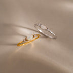 Marquise Opal Diamond Ring