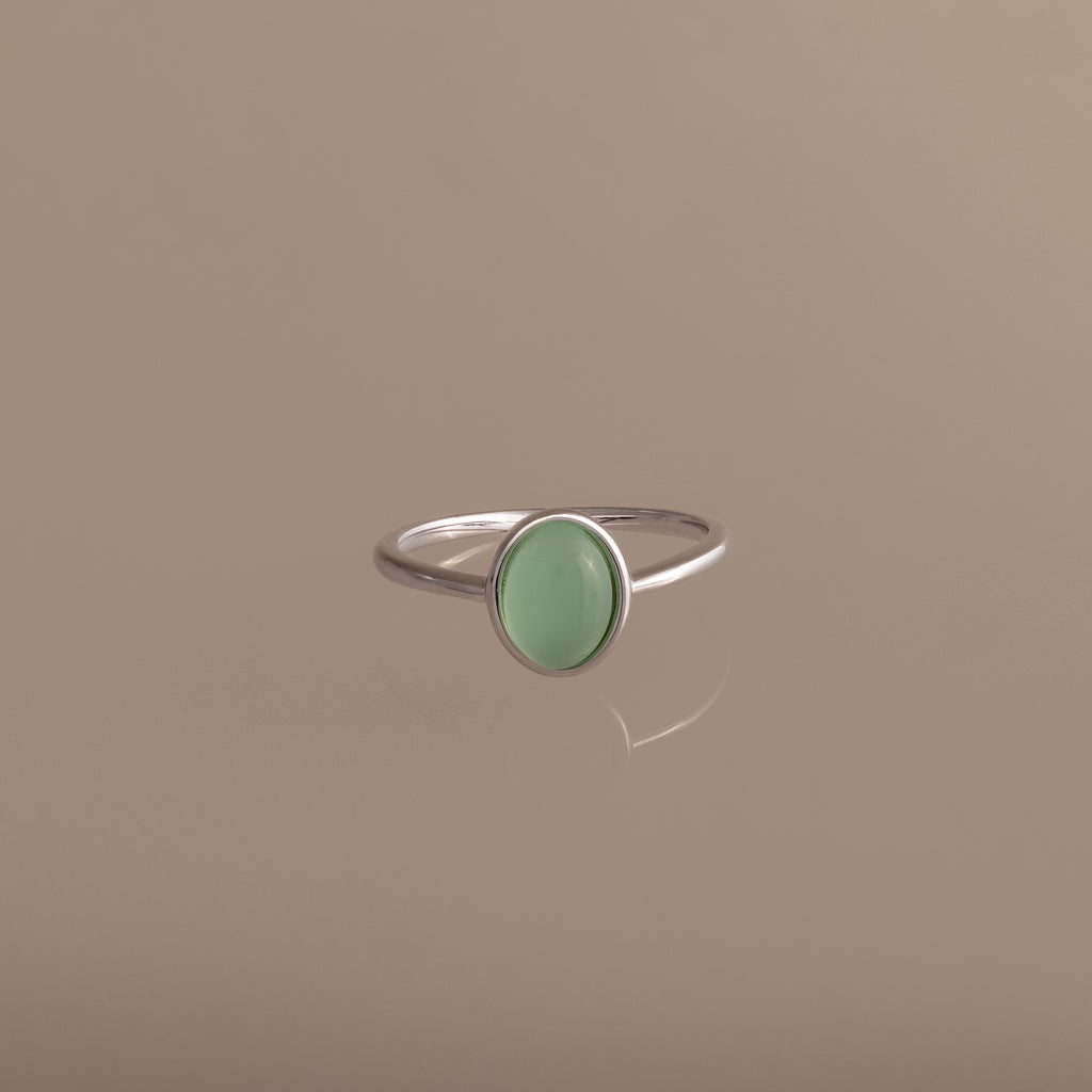 Jade Oval Ring