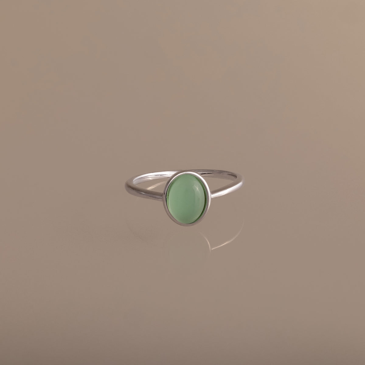 Jade Oval Ring