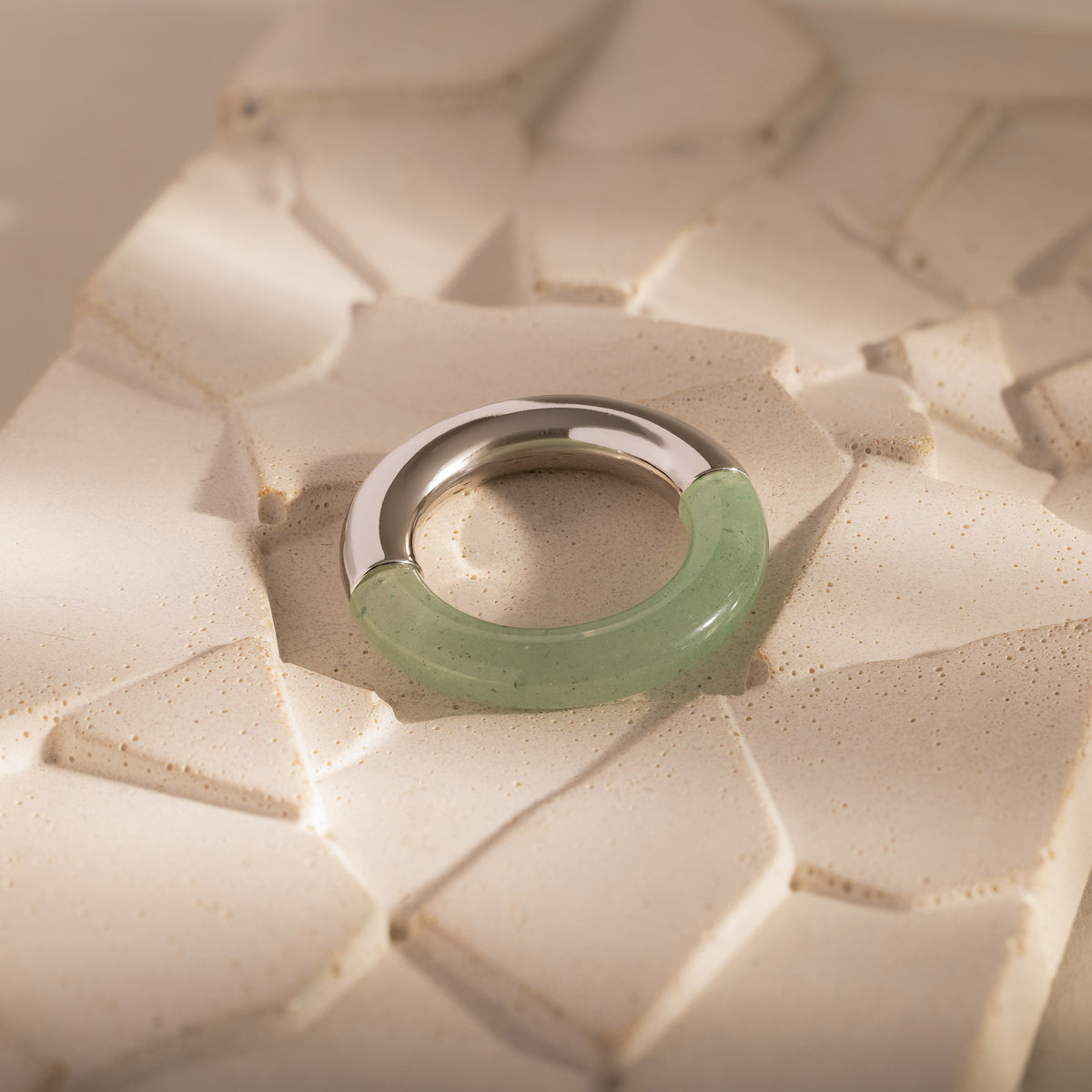 Bague Demi-Jade