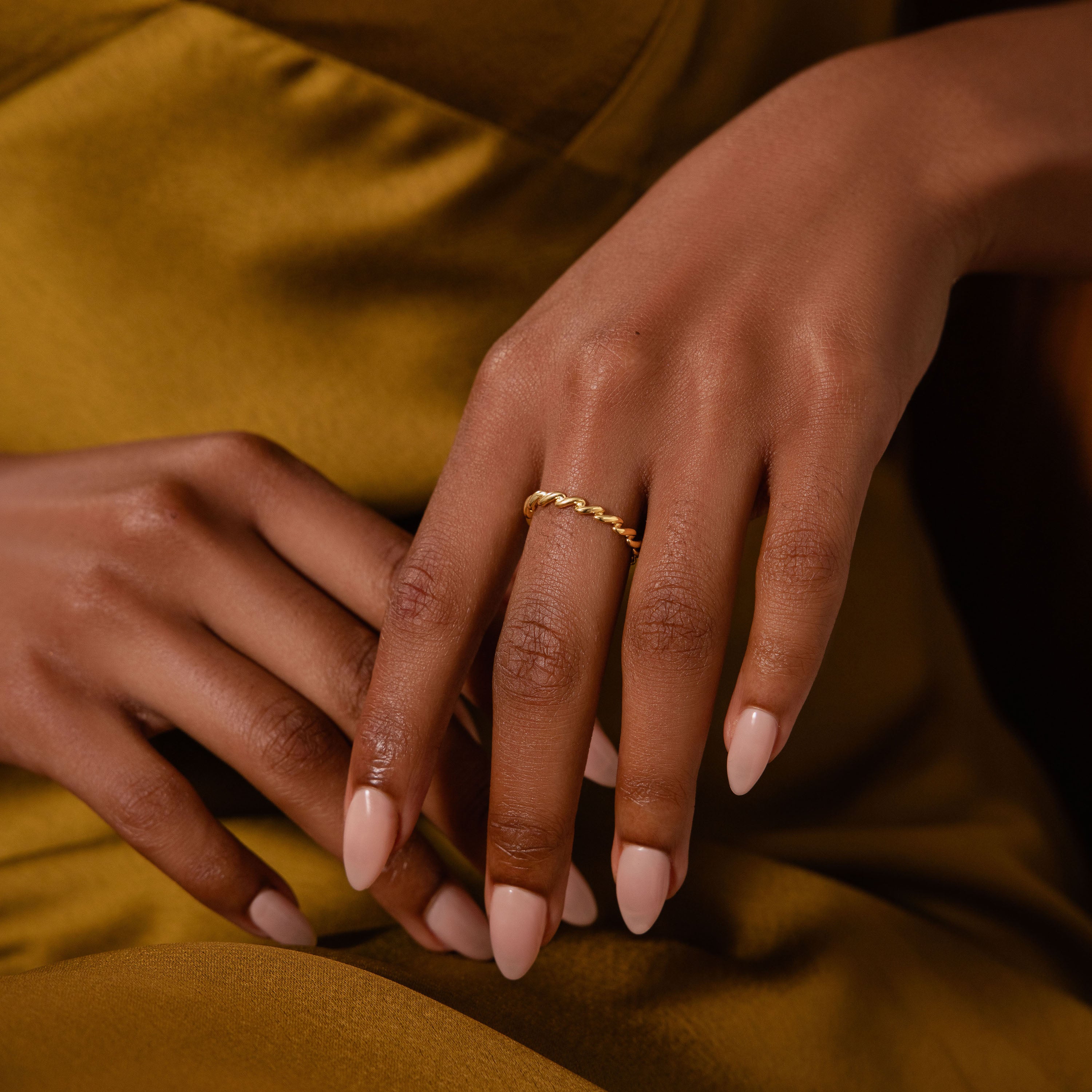 Infinity Twist Ring