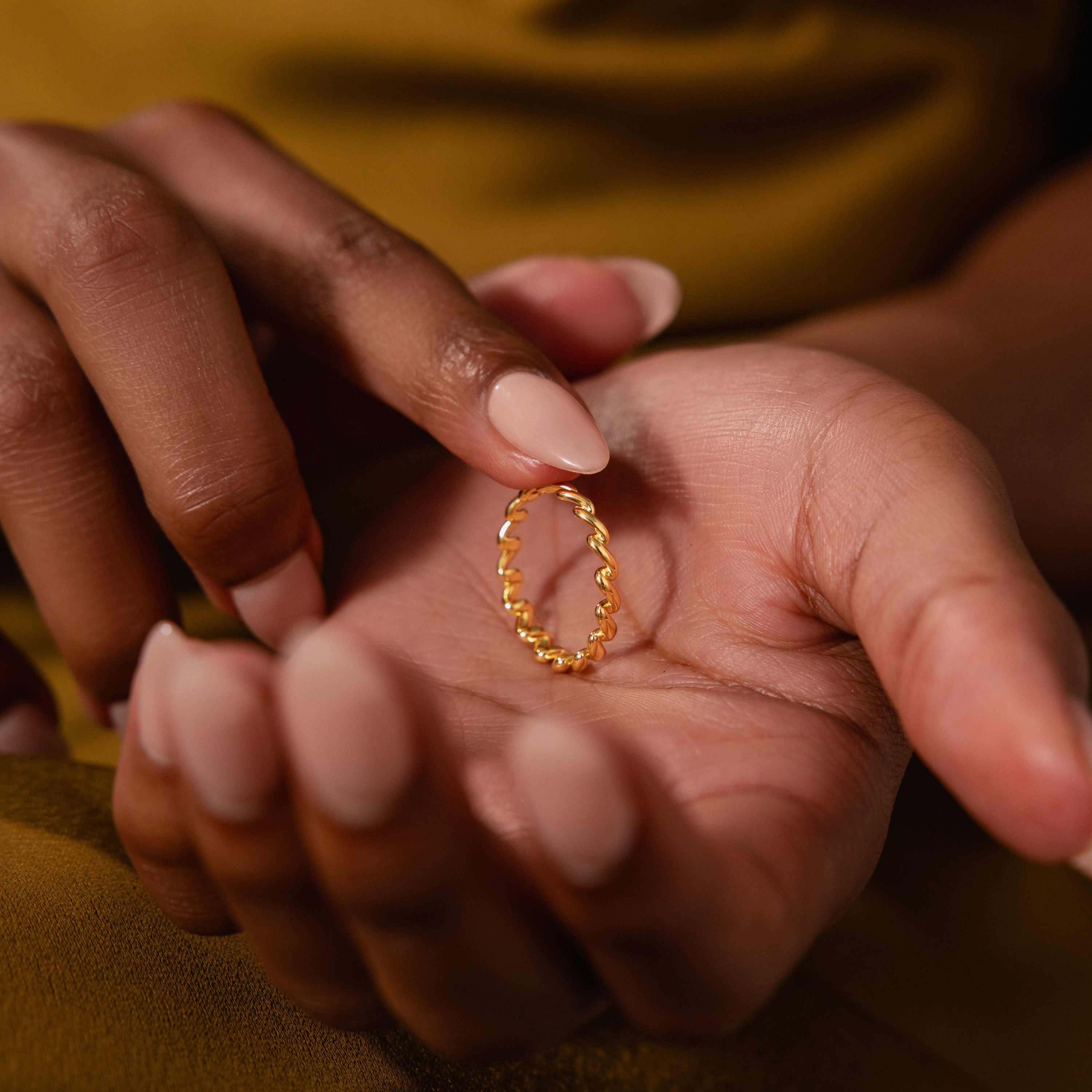 Infinity Twist Ring