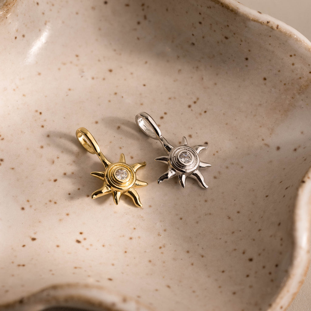 Mystic Diamond Sun Charm