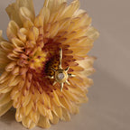 Mystic Diamond Sun Charm in 18K Gold