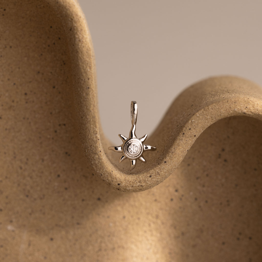 Mystic Diamond Sun Charm