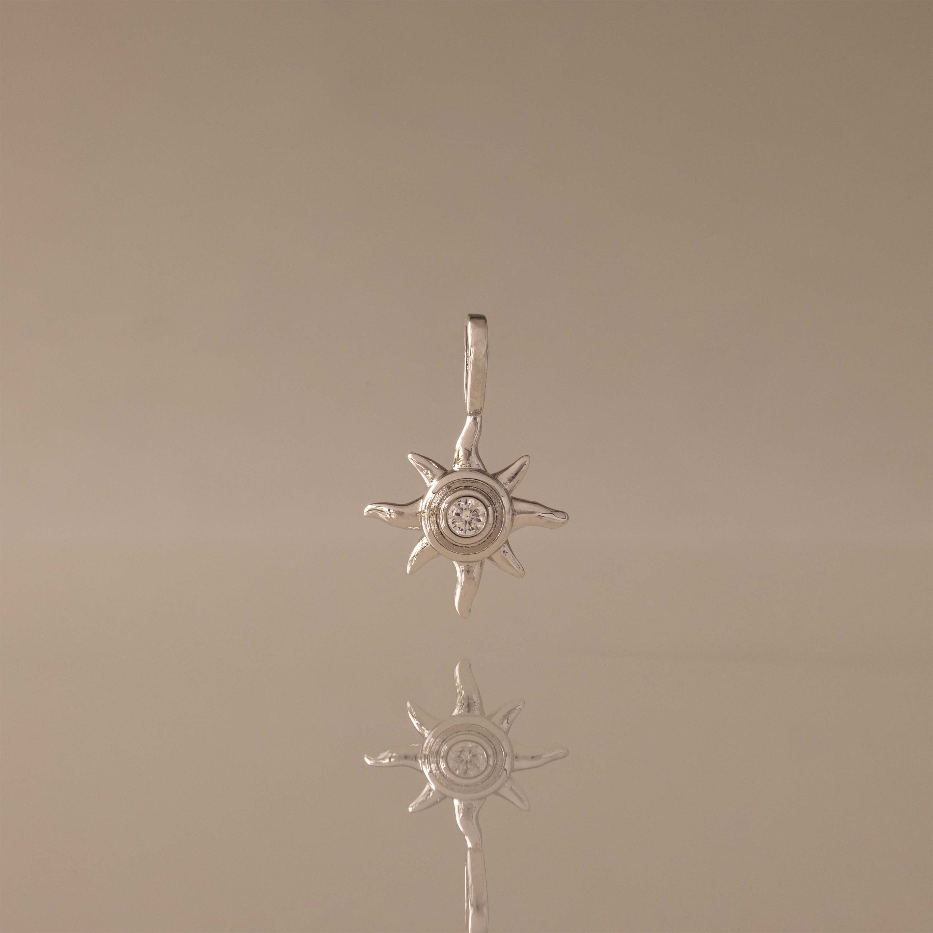 Mystic Diamond Sun Charm