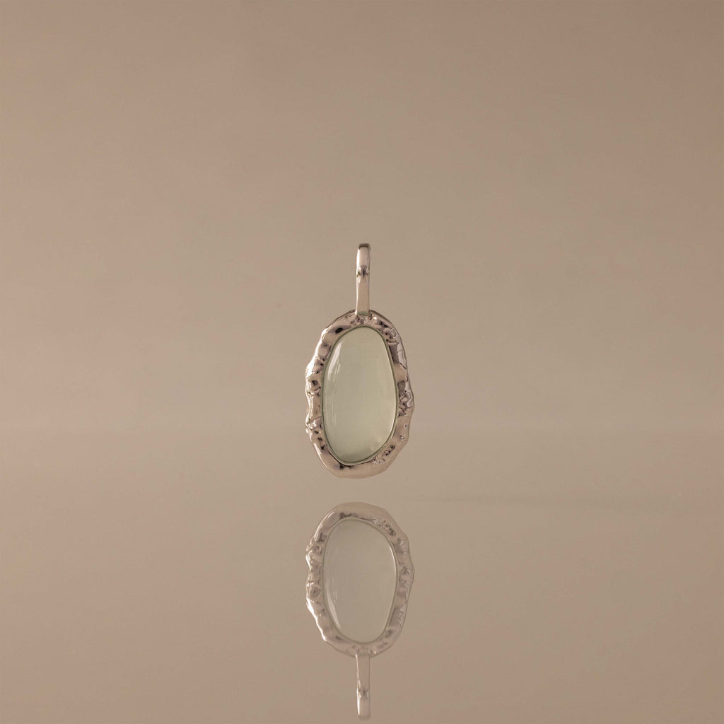 Aura Seafoam Charm in Silver