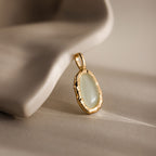 Aura Seafoam Charm in 18K Gold