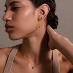 Aerial Agate Jewelry Set in 18K Gold