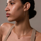 Aerial Agate Jewelry Set in Silver