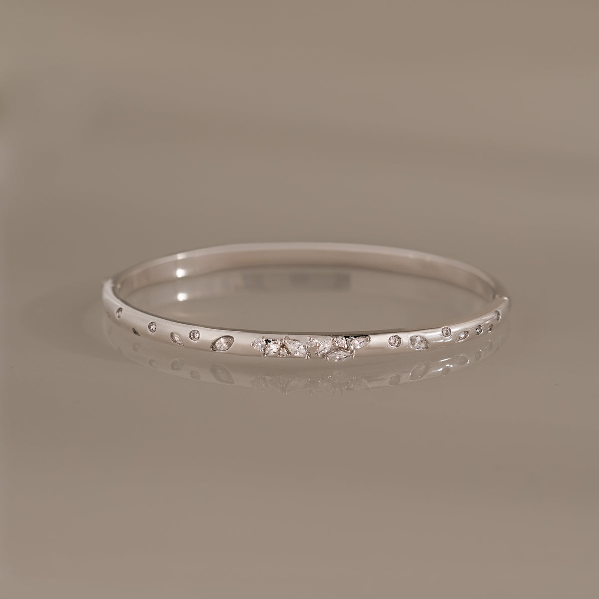 Mixed Diamond Sprinkle Bangle