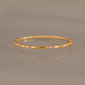 Love Morse Code Diamond Bangle