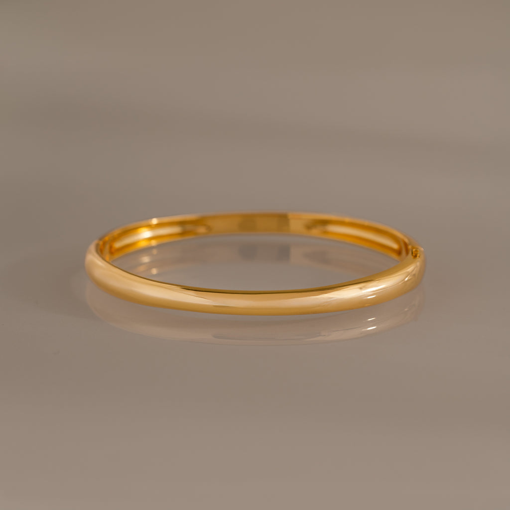 Flow Bangle Bracelet in 18K Gold