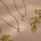 Moonstone Charm Necklace