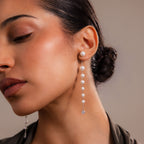 Waterfall Pearl Earrings