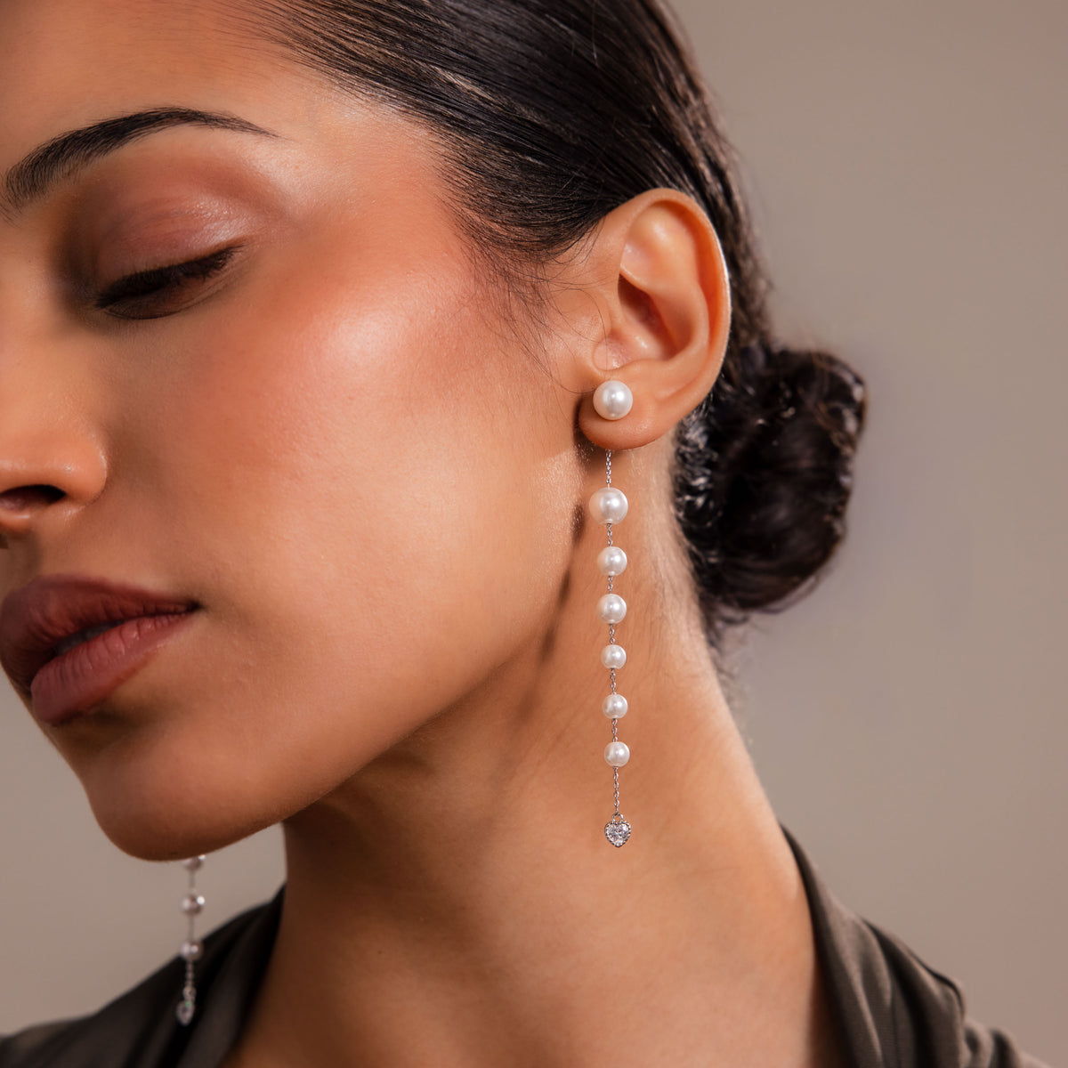 Waterfall Pearl Earrings