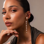 Waterfall Pearl Earrings