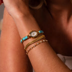 Turquoise Band Timepiece