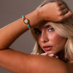 Turquoise Band Timepiece