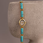 Turquoise Band Timepiece