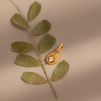 Nova Diamond Charm in 18K Gold