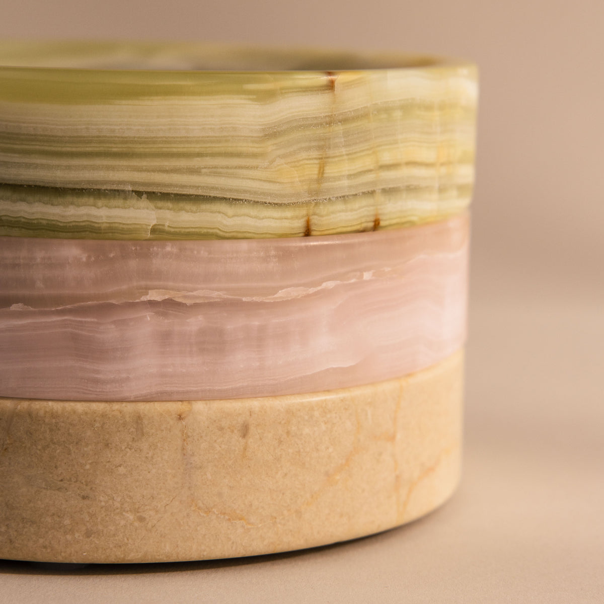Pink Onyx Jewelry Dish