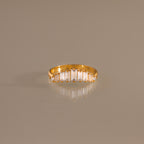 Baguette Crest Diamond Ring