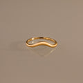 Wave Contour Ring