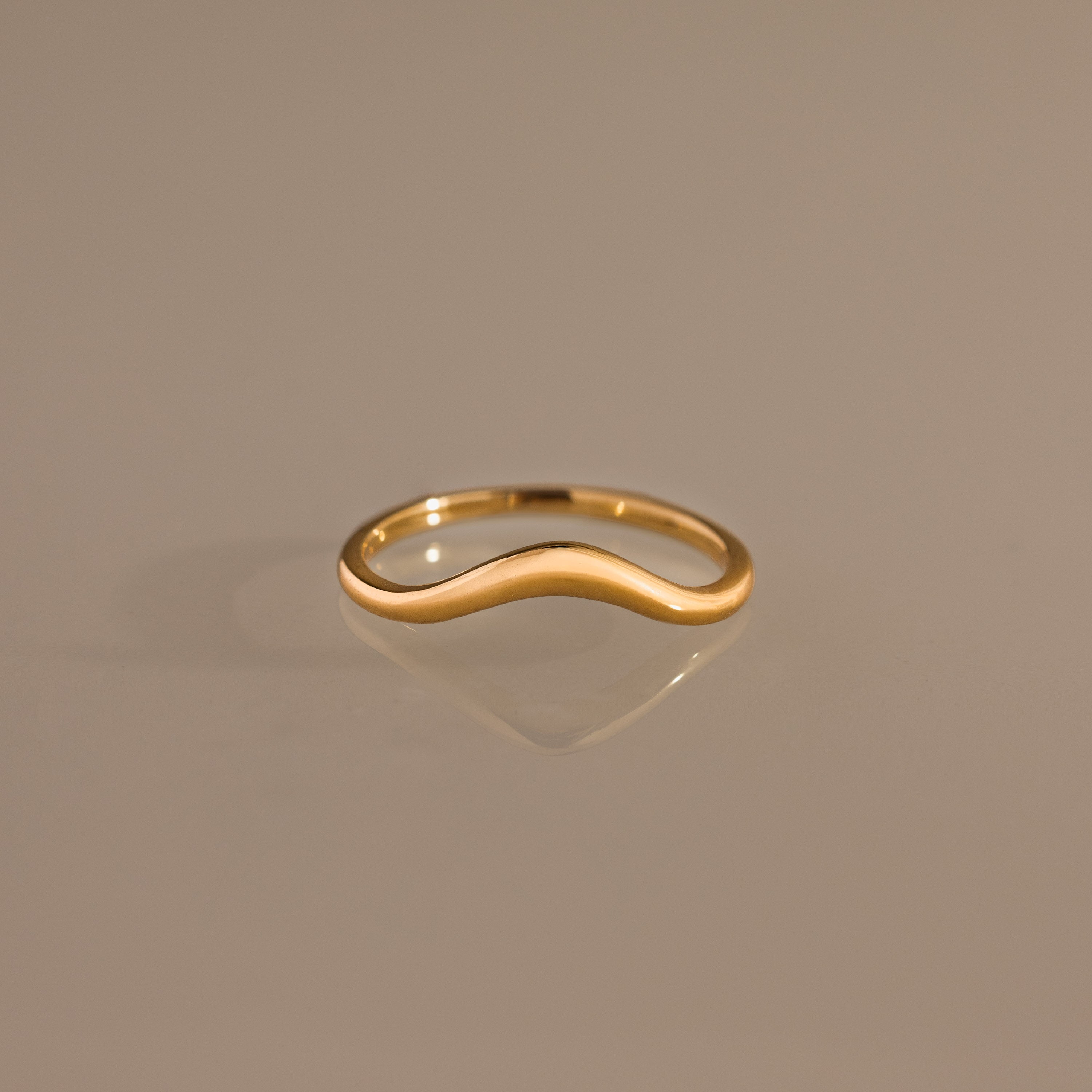 Wave Contour Ring