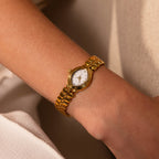 Flow Oval Link Timepiece