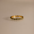 Lace Eternity Peridot Ring