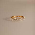 Lace Eternity Diamond Ring