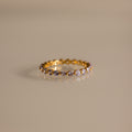 Lace Eternity Birthstone Ring