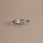 Lace Eternity Alexandrite Ring