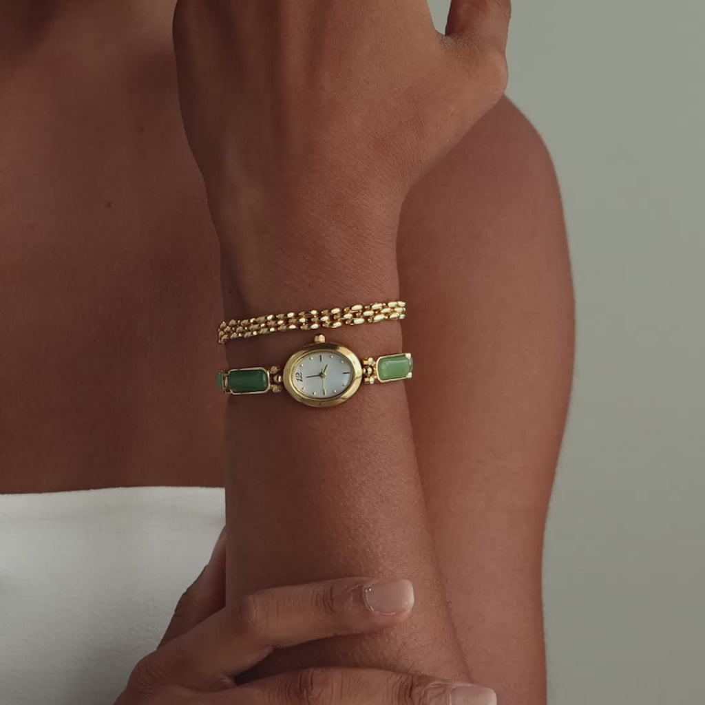 Jade Band Timepiece