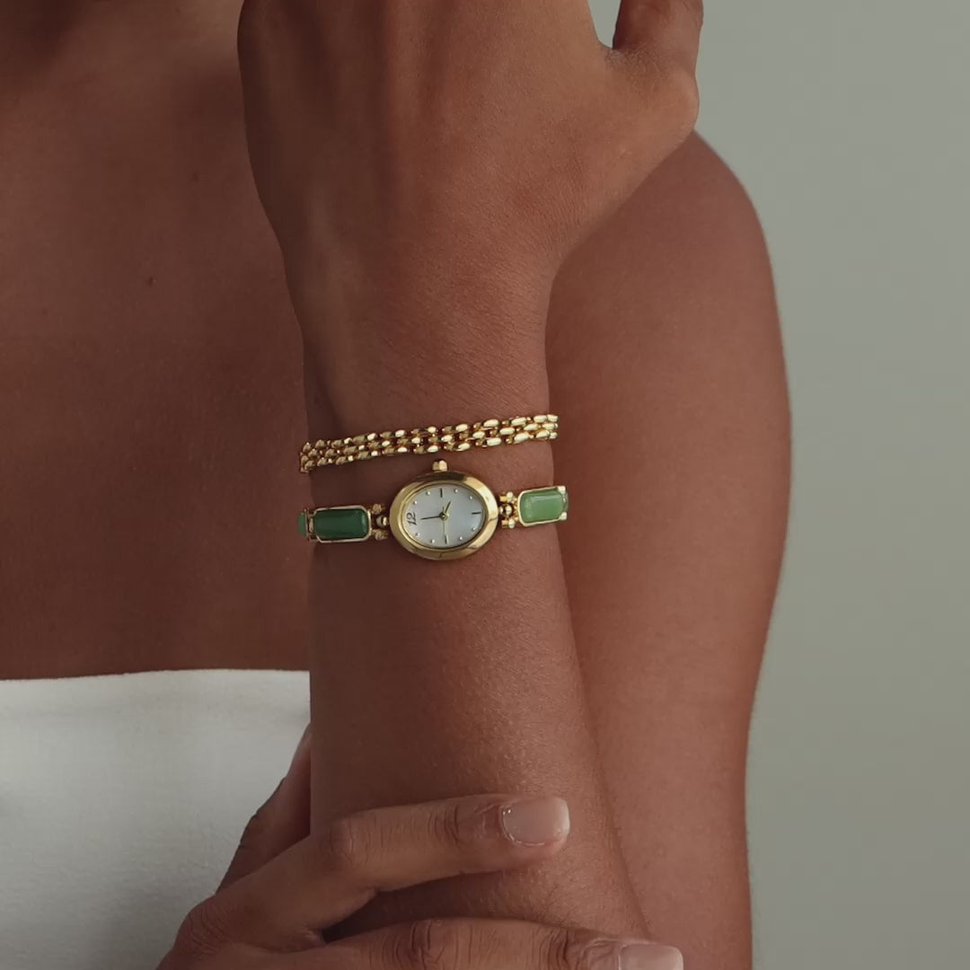 Jade Band Timepiece