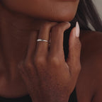 Ann Skinny Name Ring