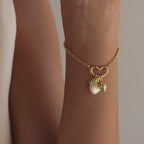 Strawberry Diamond Charm in 18K Gold