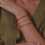 Diamond Baguette Tennis Bangle