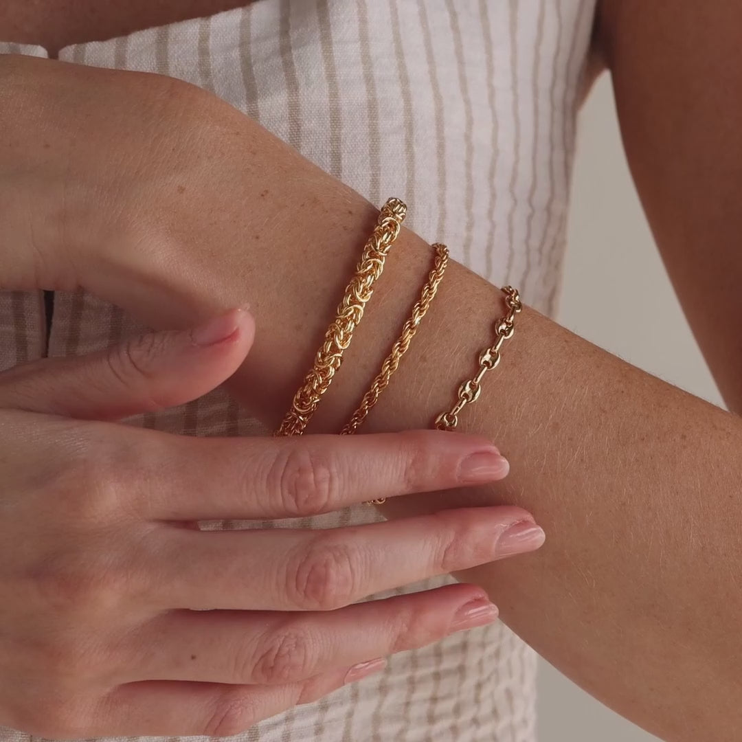 Bold Byzantine Bracelet