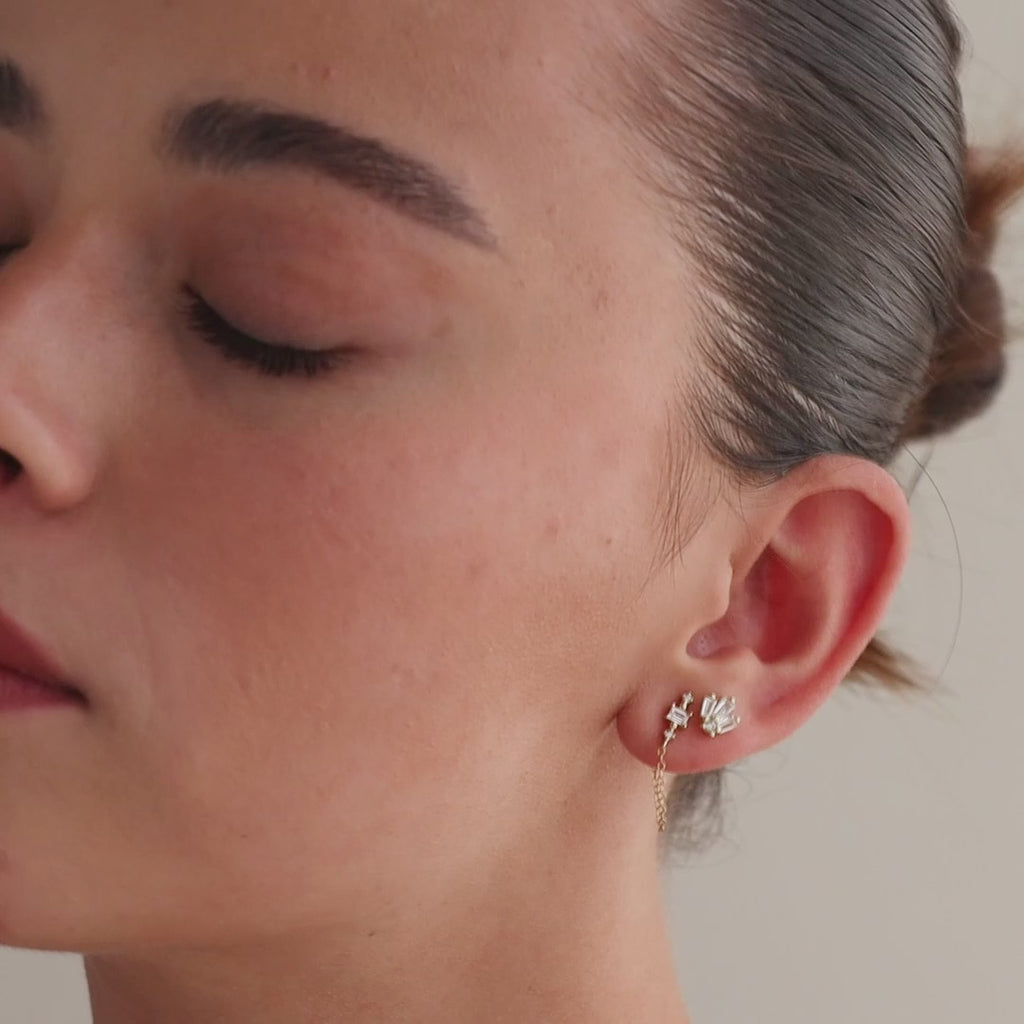 Art Deco Studs