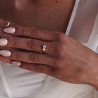 Bague Pierre de Naissance et Perle