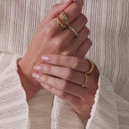 Jade Dewdrop Ring