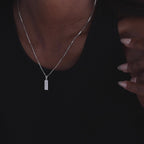 Dainty Tag Name Necklace